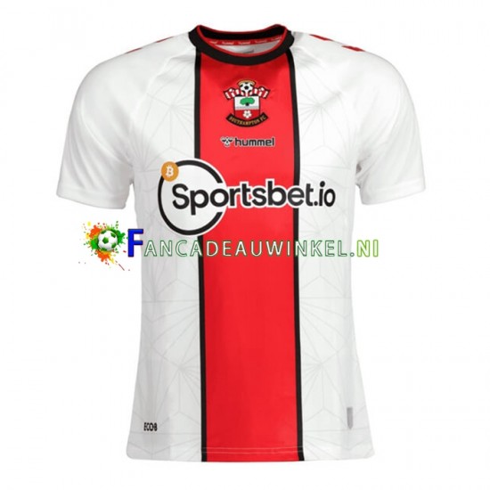 Southampton Wedstrijdshirt met Korting Thuis Heren 2022-23 Korte Mouw