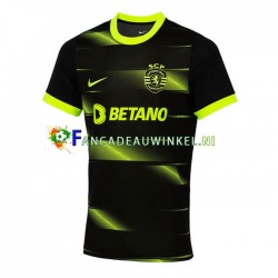 Sporting CP Wedstrijdshirt met Korting Uit Heren 2022-23 Korte Mouw