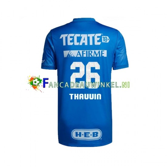 Tigres UANL Wedstrijdshirt met Korting Florian Thauvin 26 Uit Heren 2022-23 Korte Mouw