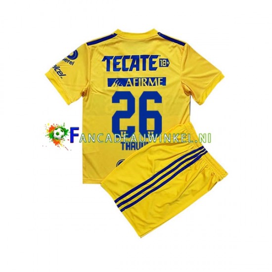 Tigres UANL Wedstrijdshirt met Korting Florian Thauvin 26 Thuis Kind 2022-23 Korte Mouw