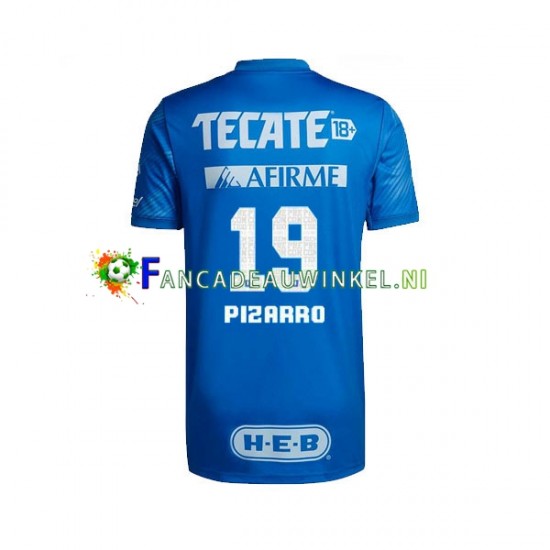 Tigres UANL Wedstrijdshirt met Korting Guido Pizarro 19 Uit Heren 2022-23 Korte Mouw