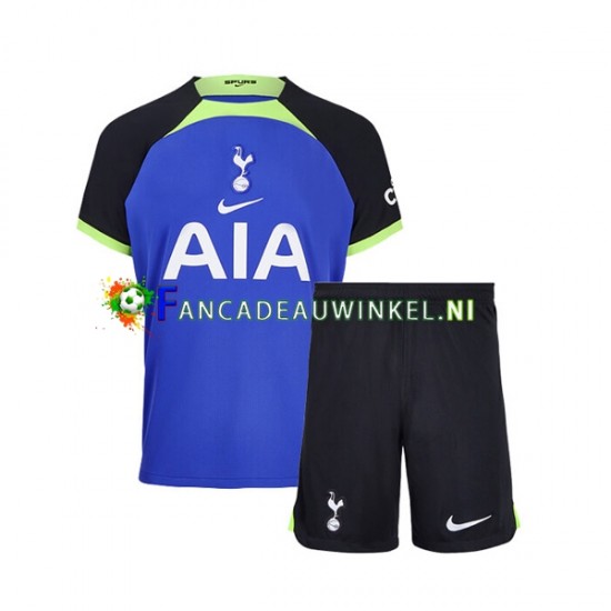 Tottenham Hotspur Wedstrijdshirt met Korting Uit Kind 2022-23 Korte Mouw