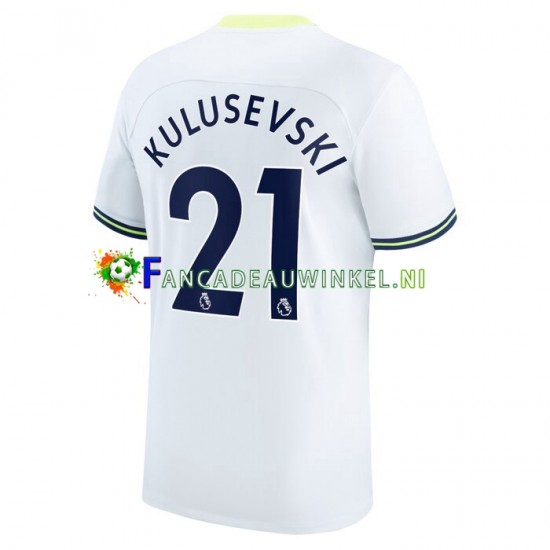 Tottenham Hotspur Wedstrijdshirt met Korting Dejan Kulusevski 21 Thuis Heren 2022-23 Korte Mouw