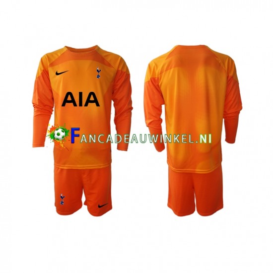 Tottenham Hotspur Wedstrijdshirt met Korting Keepersshirt Uit Kind 2022-23 Lange Mouw