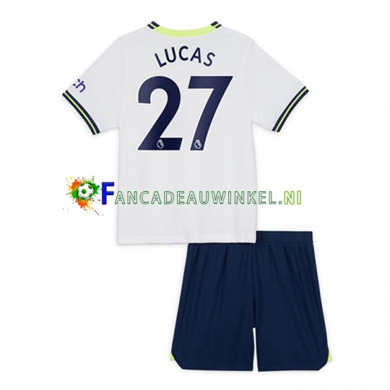 Tottenham Hotspur Wedstrijdshirt met Korting Lucas Moura 27 Thuis Kind 2022-23 Korte Mouw