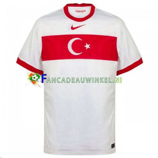 Turkije Wedstrijdshirt met Korting Euro 2020 Thuis Heren Korte Mouw