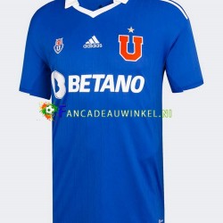 Universidad de Chile Wedstrijdshirt met Korting Thuis Heren 2022 Korte Mouw