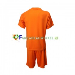 Uruguay Wedstrijdshirt met Korting Keepersshirt Uit Kind WK 2022 Korte Mouw