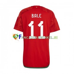 Wales Wedstrijdshirt met Korting Bale 11 Thuis Heren WK 2022 Korte Mouw