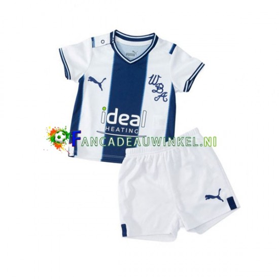 West Bromwich Albion Wedstrijdshirt met Korting Thuis Kind 2022-23 Korte Mouw