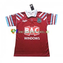 West Ham United Wedstrijdshirt met Korting Retro Thuis Heren 1991-1992 Korte Mouw