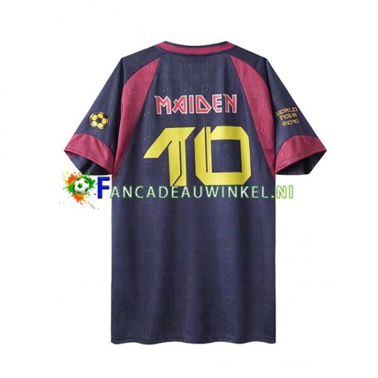 West Ham United Wedstrijdshirt met Korting Iron Maiden Retro Thuis Heren 2010 Korte Mouw